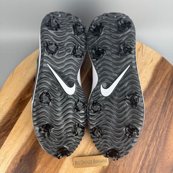 Nike Victory Pro 4 - Men\'s 9.5 WIDE Golf Shoes Black White Gray HM9220-001
